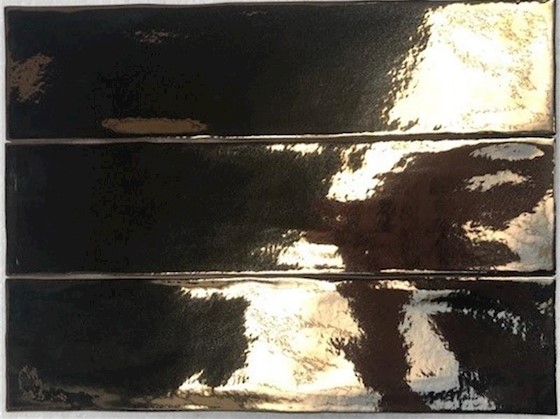 Wandtegel Gold Glans 7.5x30 Goud