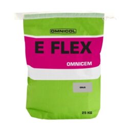 Omnicol E-Flex Poedertegellijm Grijs 25 Kg